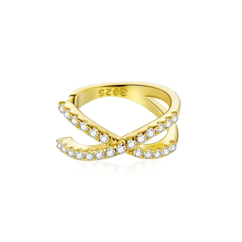 925 Sterling Silver Ear Cuff - Elegant Gold Color Clip Earrings For Women - Velora Luxury Fashion