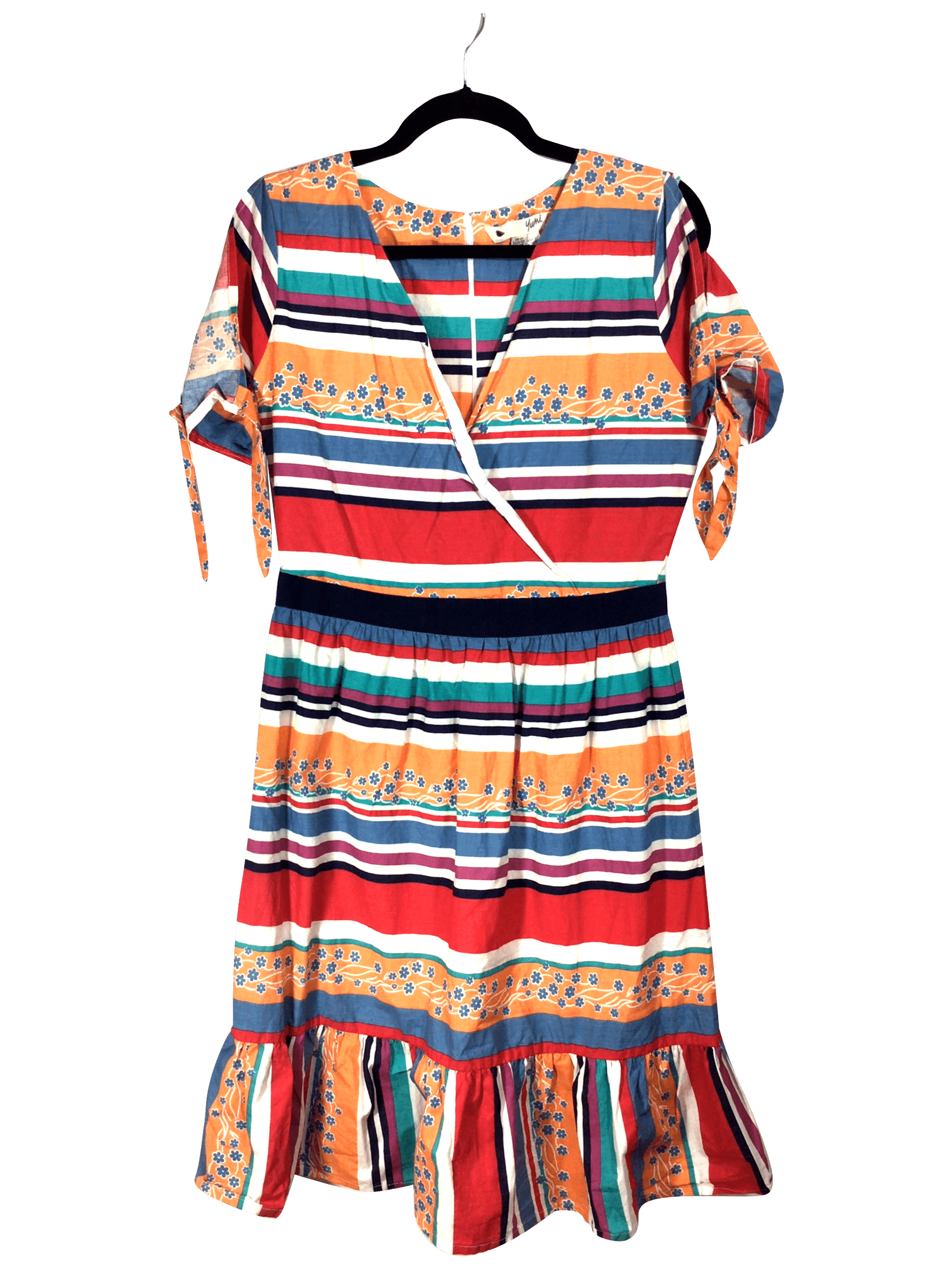 YUMI Midi Dress Regular fit in Orange - 8 - Velora