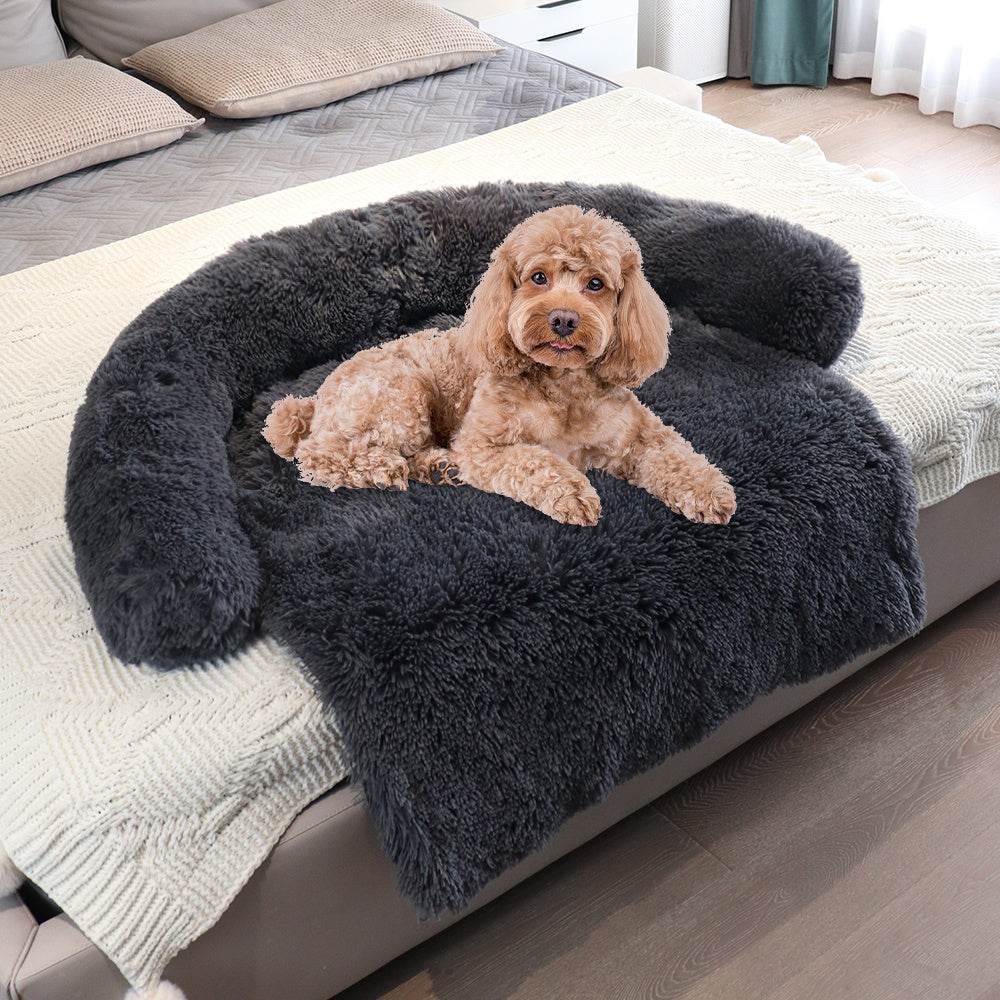 Removable Pet bed Mat Sofa Dog Bed Plush Pet Bed - Velora