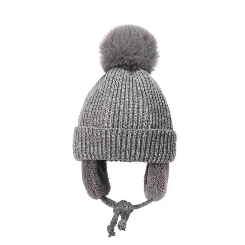 Autumn And Winter Children's Cute Knitting Wool Hat Winter - Velora