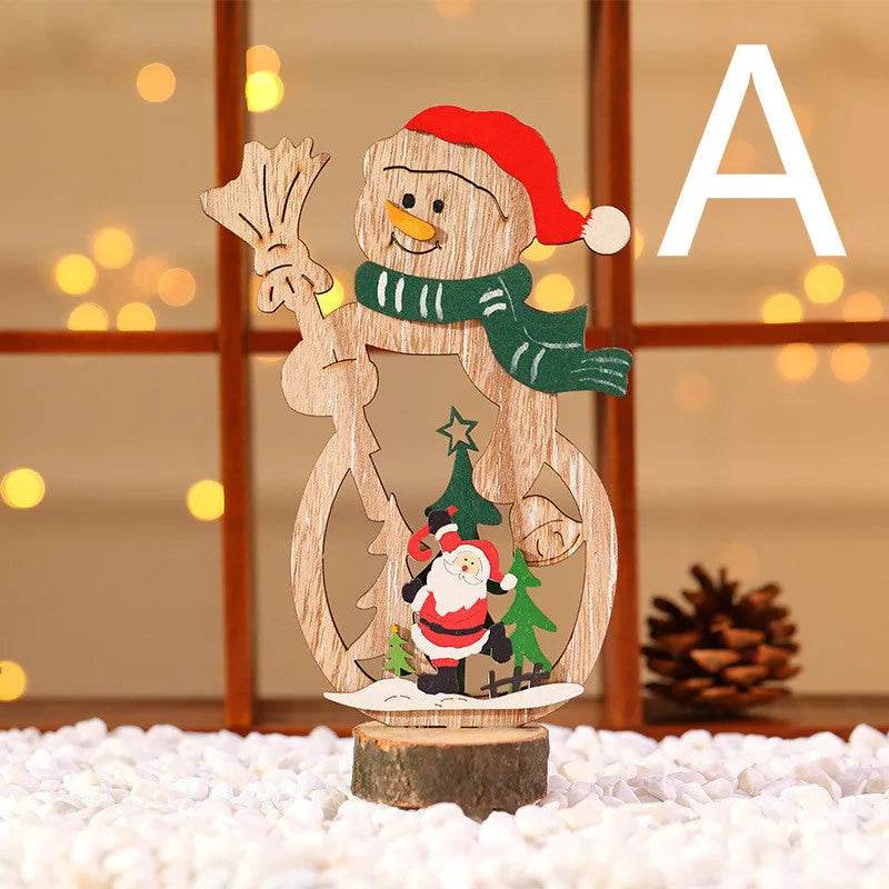 Christmas Day Wooden Bar Decoration Decorations - Velora