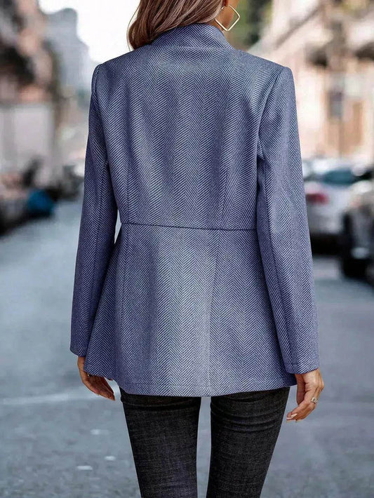 Slim-fit Jacket Fashion Commuting Thick fall Work office blazer suit Overcoat For Women - Velora