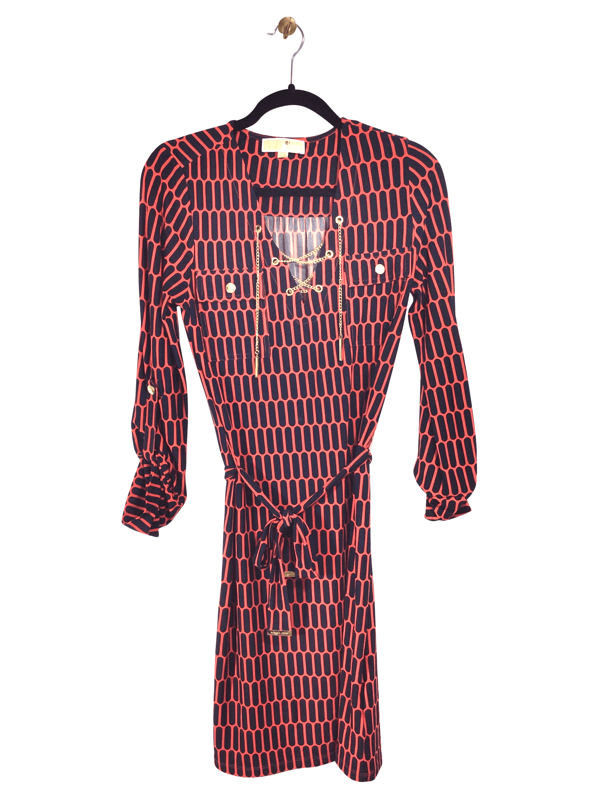 MICHAEL KORS Wrap Dress Regular fit in Red - S - Velora