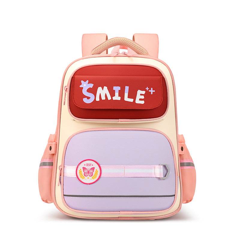 Children's Cartoon Letters British Style Schoolbag - Velora