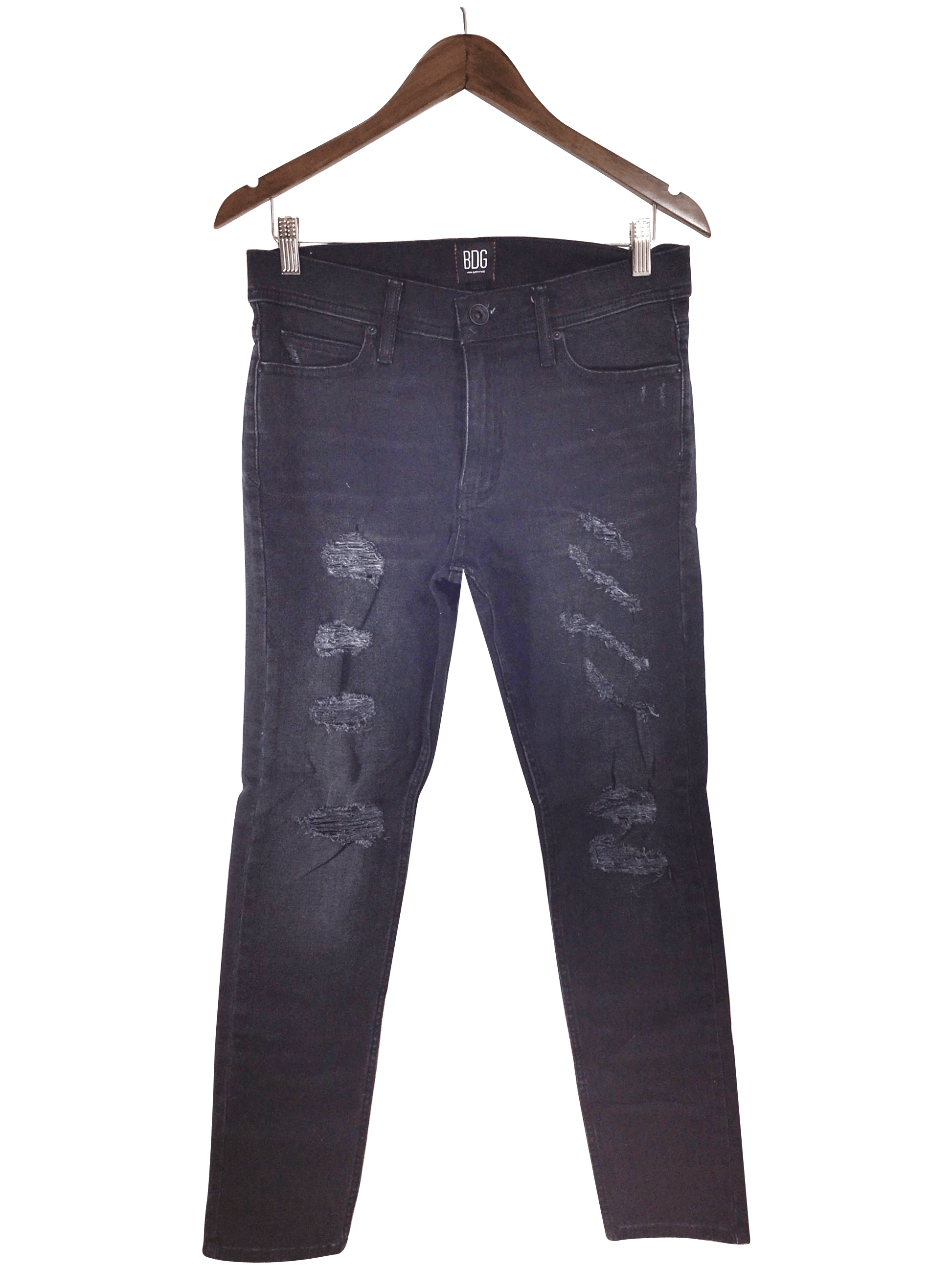 BDG Straight-legged Jeans Regular fit in Black - 30x30 - Velora