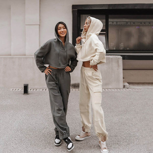 Leisure Sports Suit Two-piece Set For Women - Velora