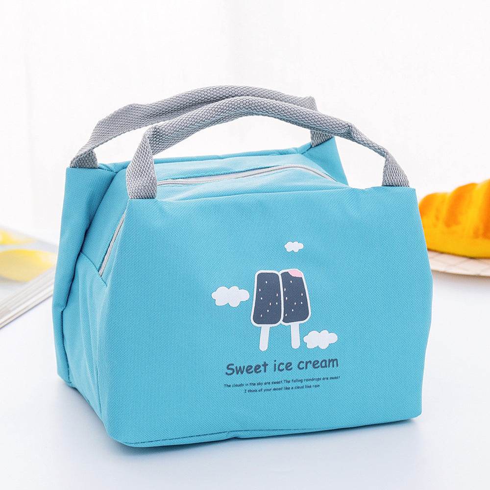 Cute Cartoon Lunch Bag – Insulated for Kids & Students - Velora