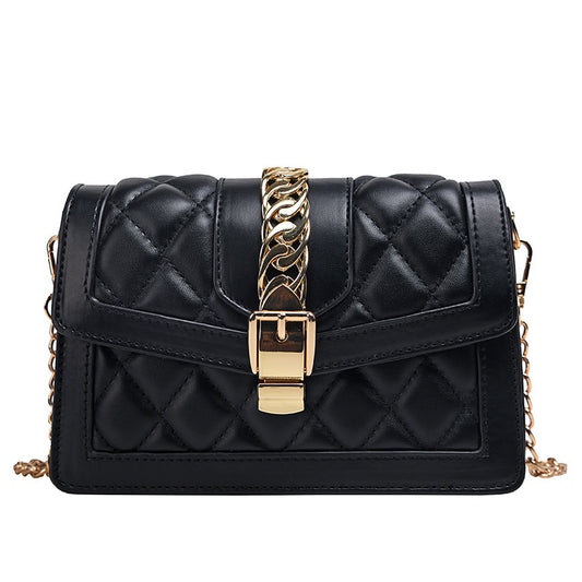 Chanel Style Diamond Quilted Shoulder Bag for Women