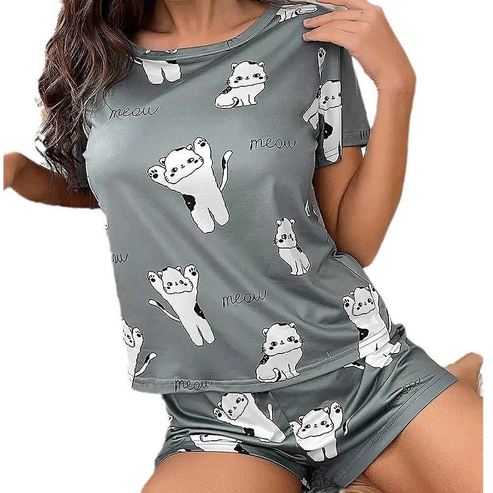 2 piece Pyjamas set women Night sleepwear and Loungewear - Velora