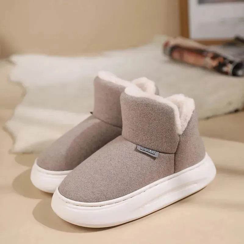 Winter Cotton Slippers Thick Casual Thick - Velora