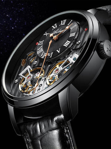 Men's Automatic Mechanical Watch – Stainless Steel, 41mm, Water Resistant