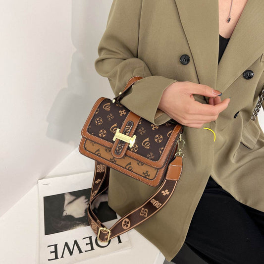 New High-grade flap shoulder crossbody bag for women - Velora