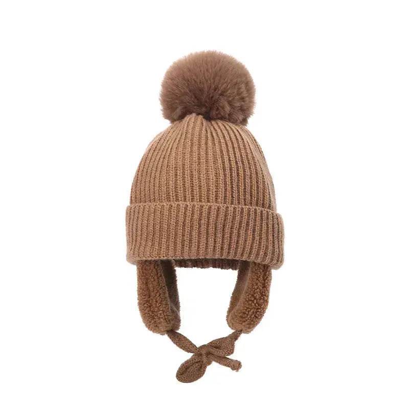 Autumn And Winter Children's Cute Knitting Wool Hat Winter - Velora