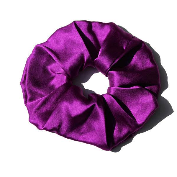 Fashion Silk Satin Hair Scrunchies Hair Ties Ponytail Holder - Velora