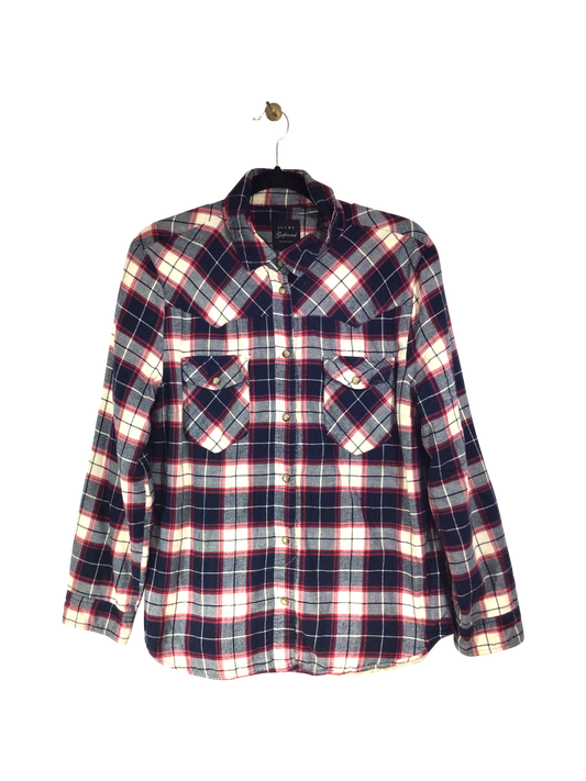 JACHS Women Button Down Tops Regular fit in Blue - M - Velora