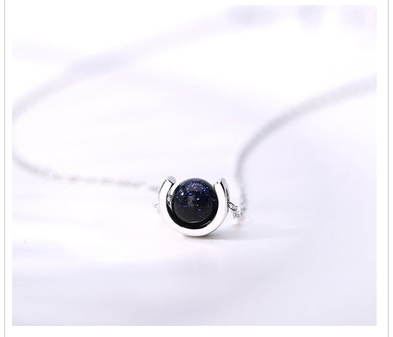 Swarovski 925 Silver Starry Sky Necklace with Pendant