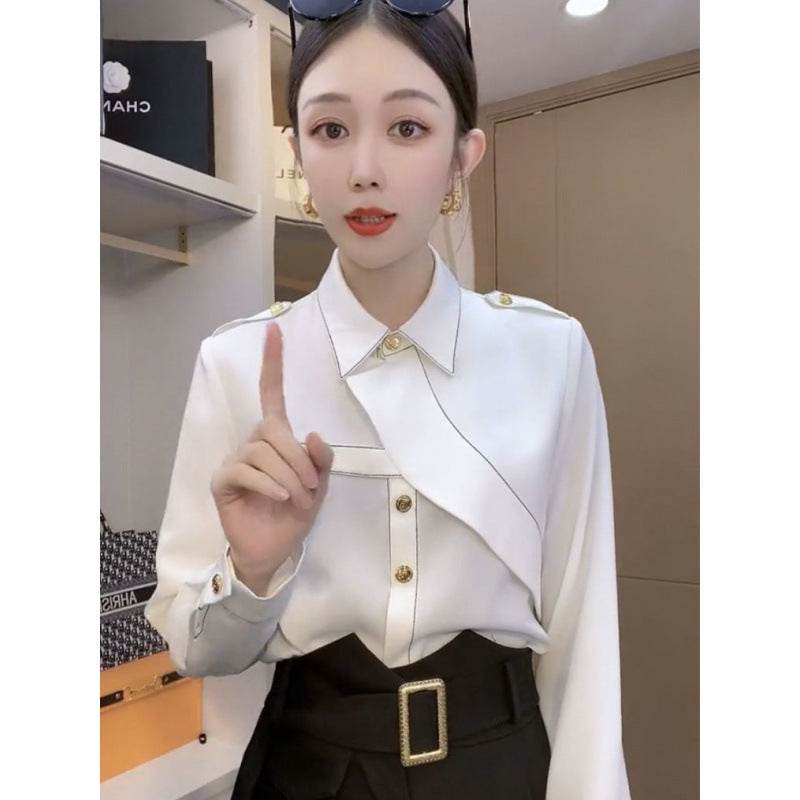 Luxury Professional Business Cooperate Office blouse shirt for women - Velora
