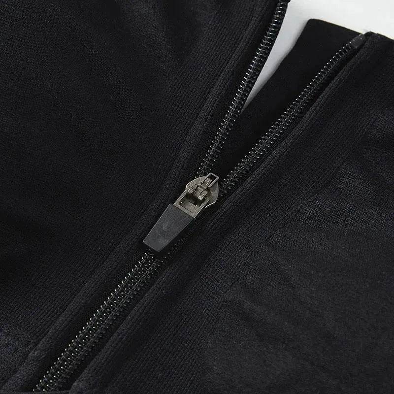 Front Zipper Sports Bra Shockproof High Strength Bra high impact sports bra - Velora