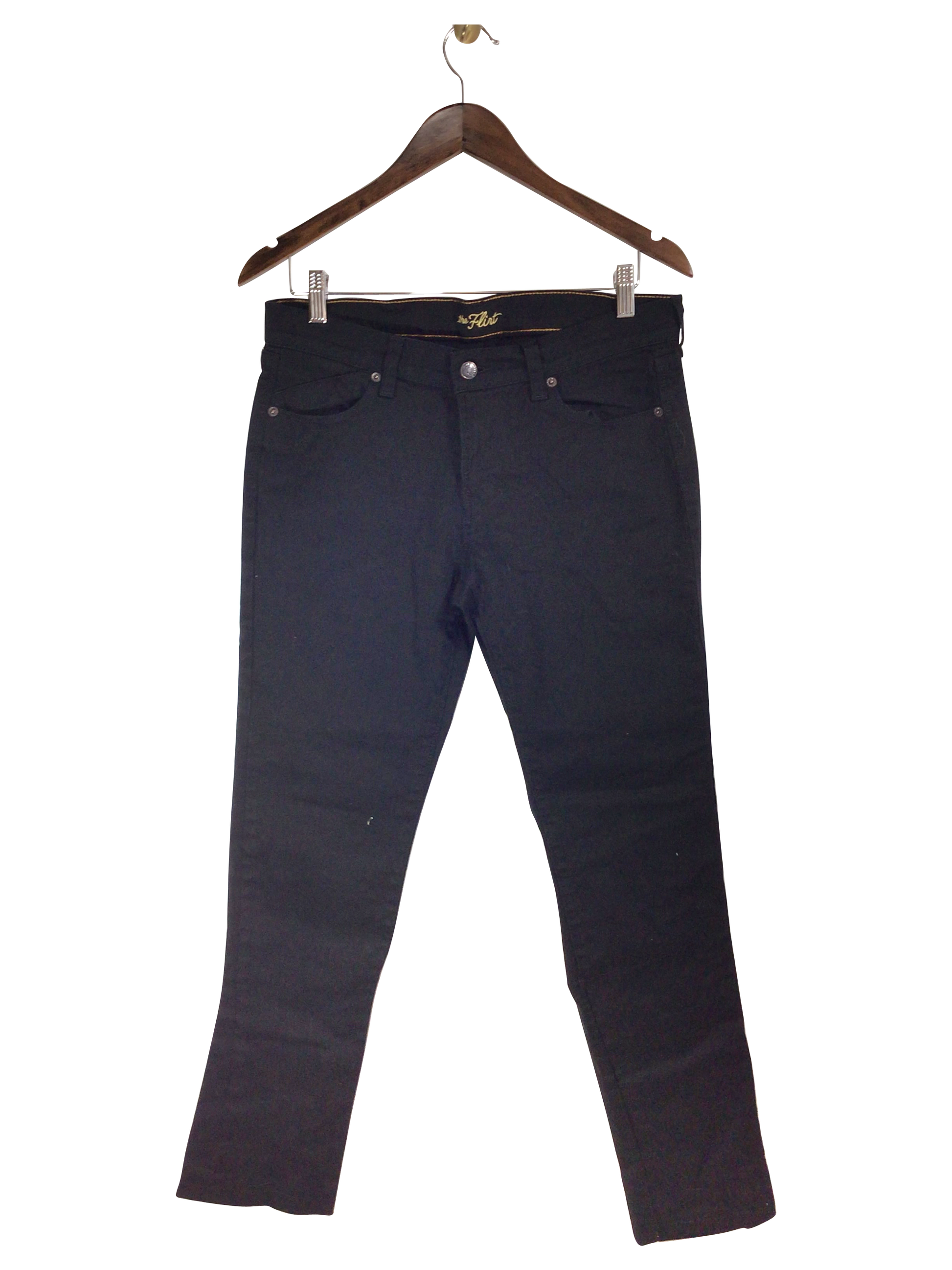 OLD NAVY Women Straight-Legged Jeans Regular fit in Black - 8 - Velora