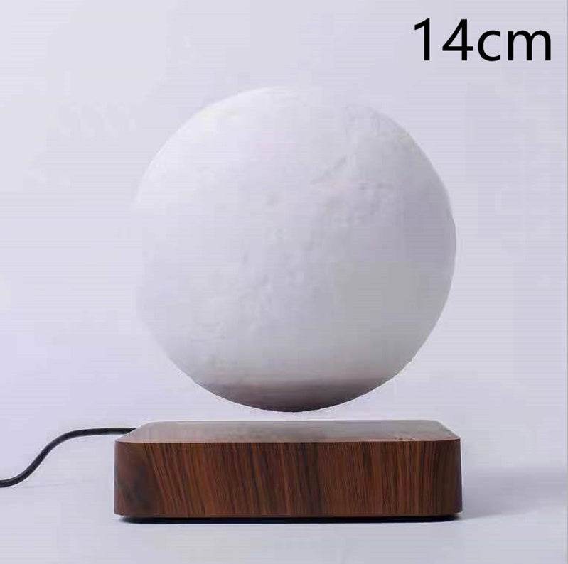 Magnetic Levitation Table Lamp Moon Light 3D Printing Planet Night Light - Velora
