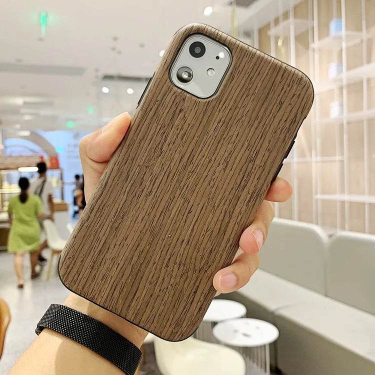 Simple Bamboo Wooden iphone Protective case Unisex - Velora