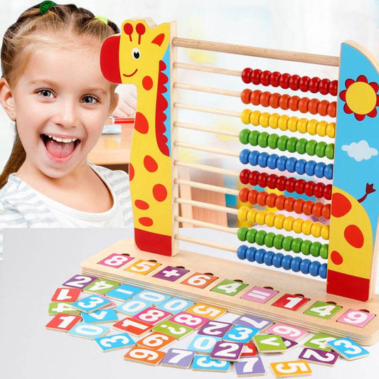 Kindergarten Elementary School Math Children Standing Abacus Count frame - Velora