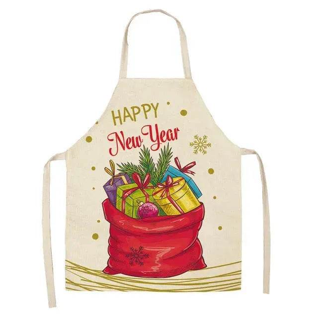 Personalized Christmas Aprons gifts idea for chefs bakers - Velora