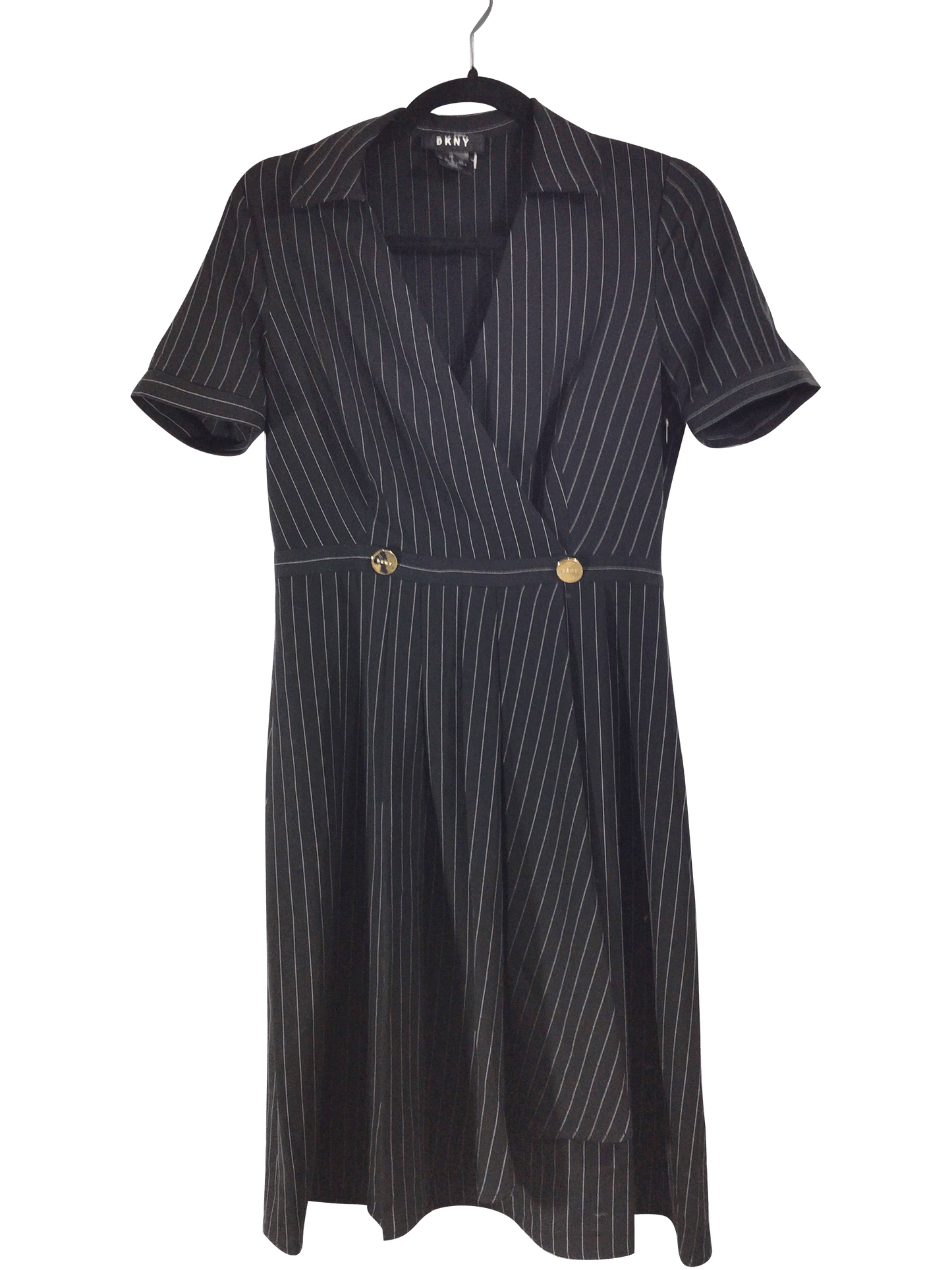 DKNY Women Midi Dresses Regular fit in Black - 4 - Velora