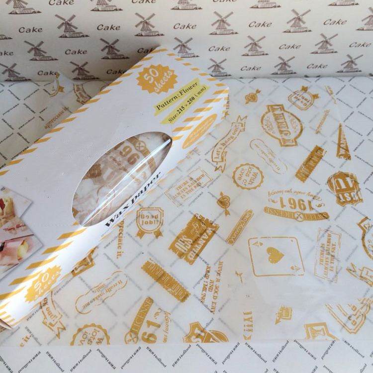 Oilproof Food Packaging Bee Wax Paper food wrap - Velora
