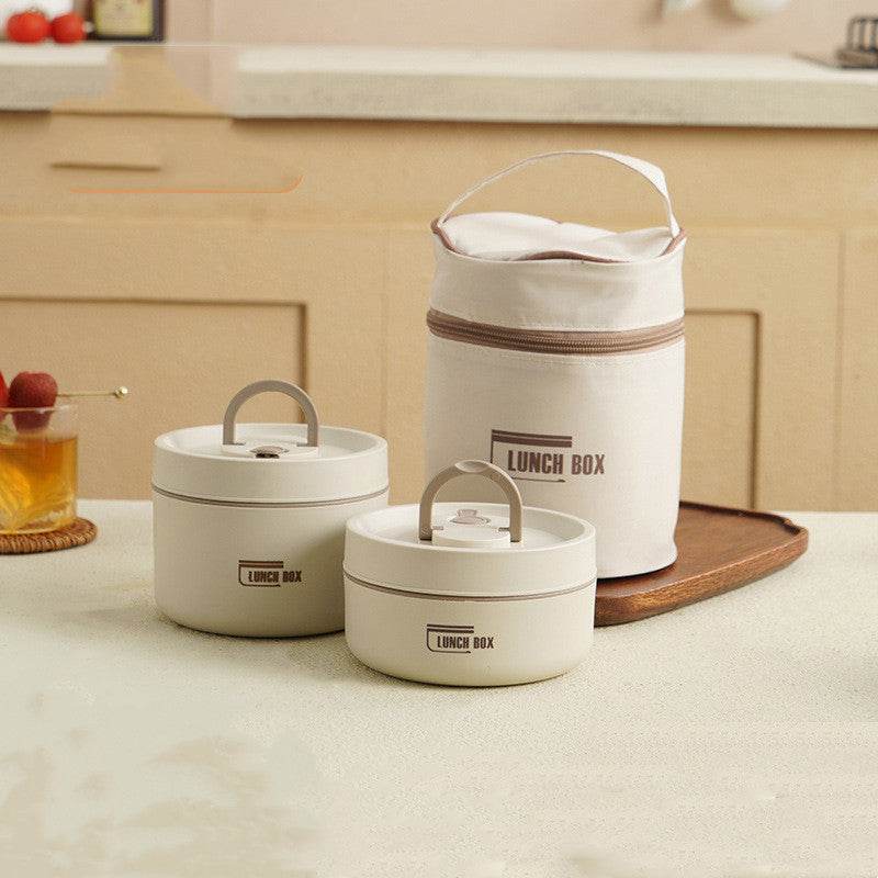 Portable Insulated Work Lunch Box and Canvas Lunch Bag - Velora