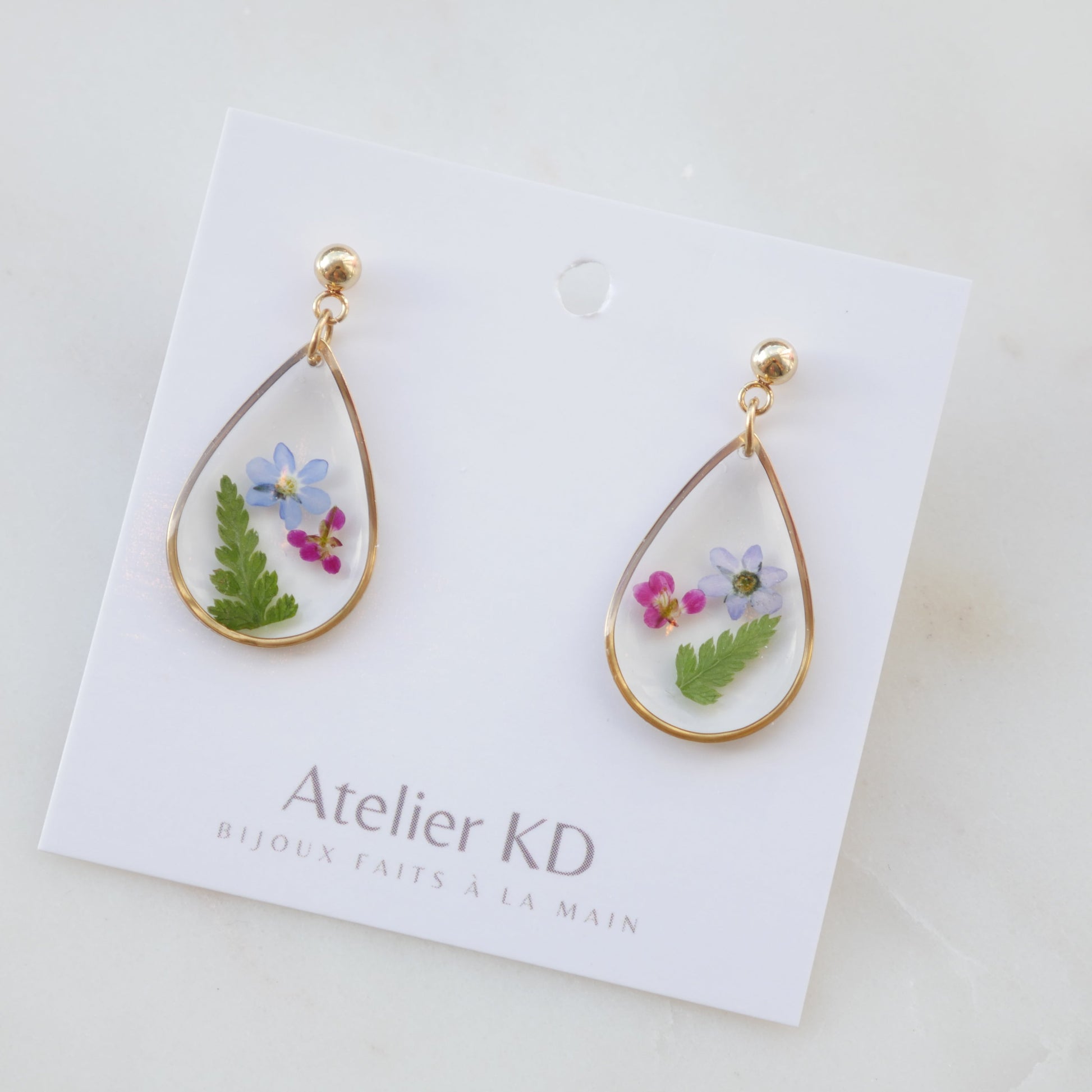 Boucles d’oreilles Lili - goute (medium) - Velora