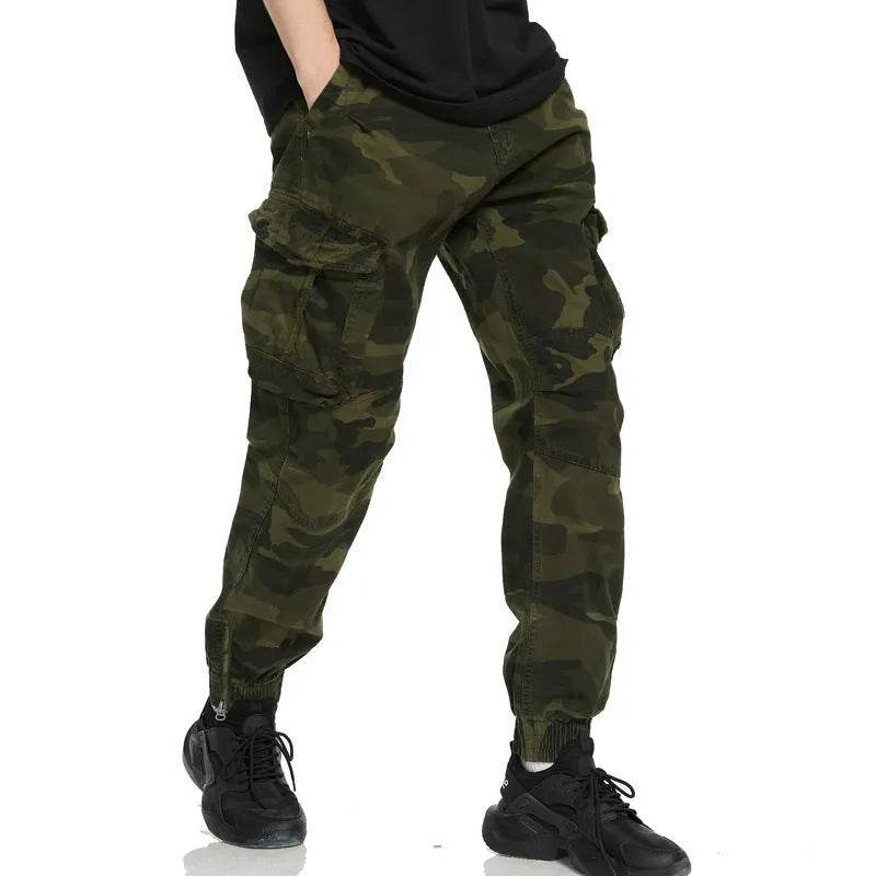 European And American Style Men's Workwear Camouflage Cargo Pants - Velora