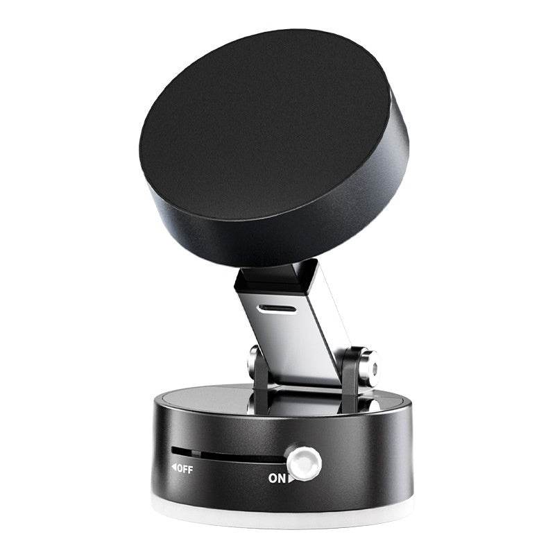 Foldable Magnetic Vacuum Car Phone Holder Foldable Suction Cup With Suction Cup Hands-Free Navigation For Smart Phone - Velora