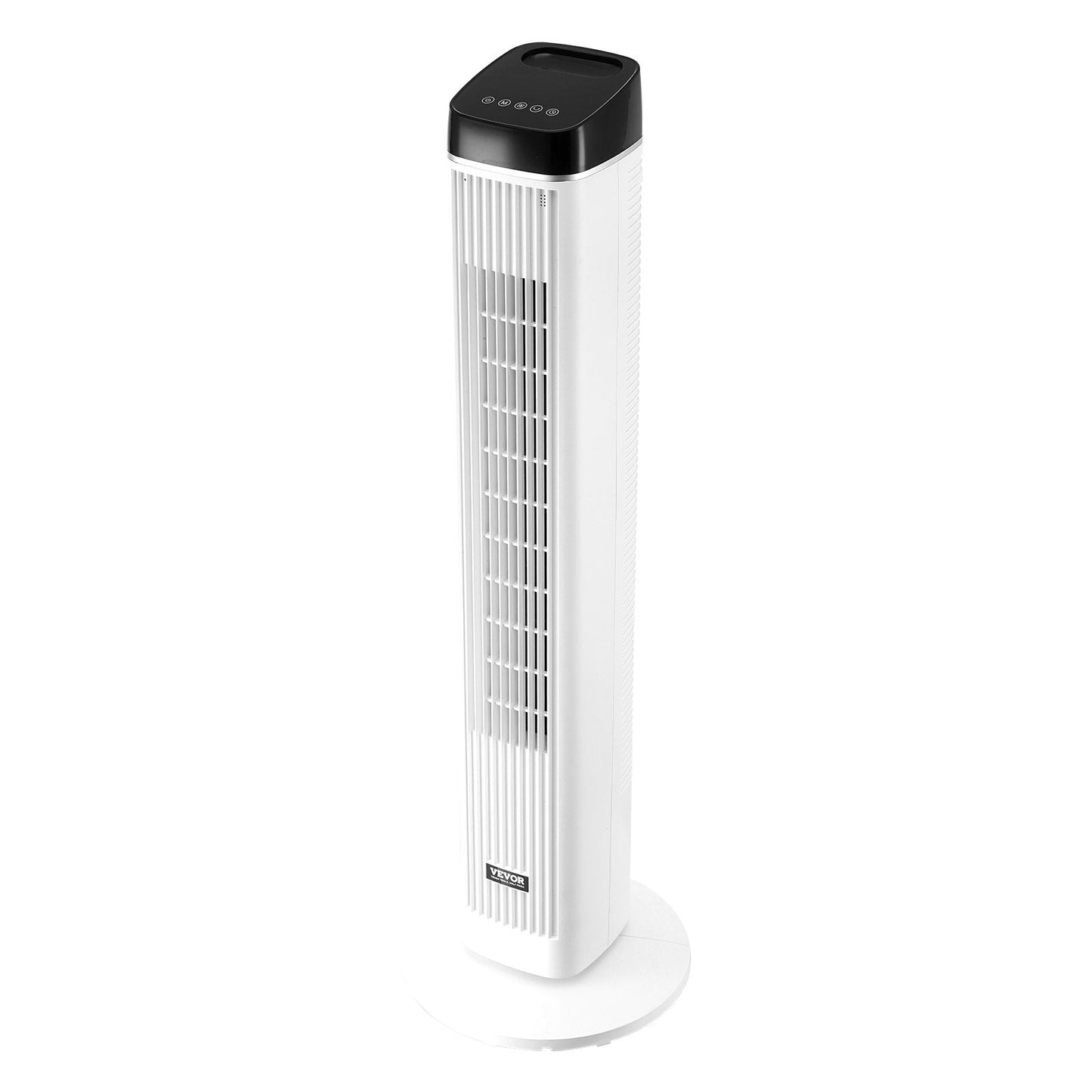 Oscillating Tower Fan with Remote Control, 9-Hour Timer, High Velocity Cooling