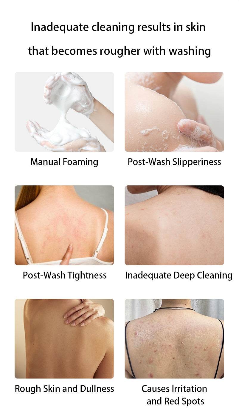 UDAER Cream Bubble Bath Hydrating Shower Gel Gentle Cleansing Body Wash - Velora