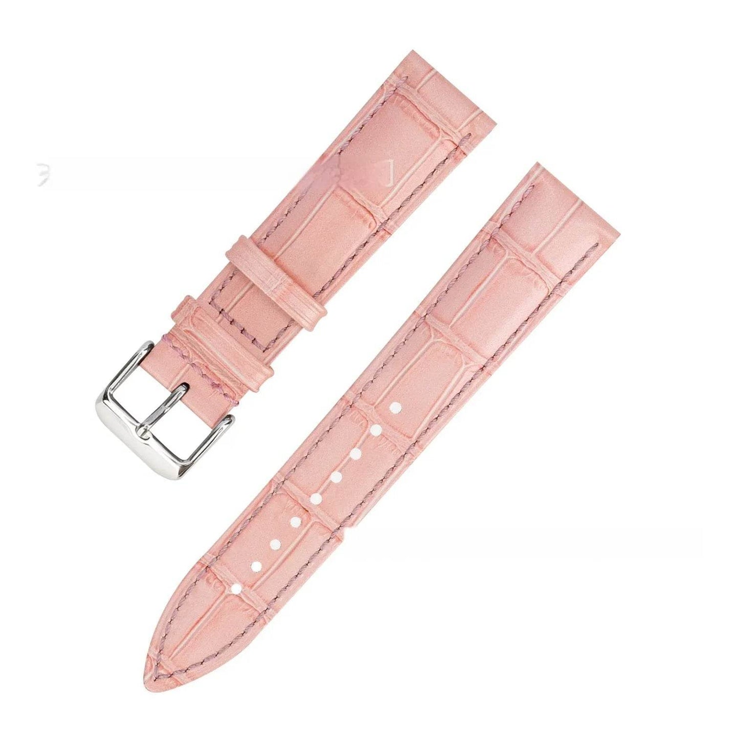 Bamboo Pattern Cow Leather Watch Strap Unisex - Velora