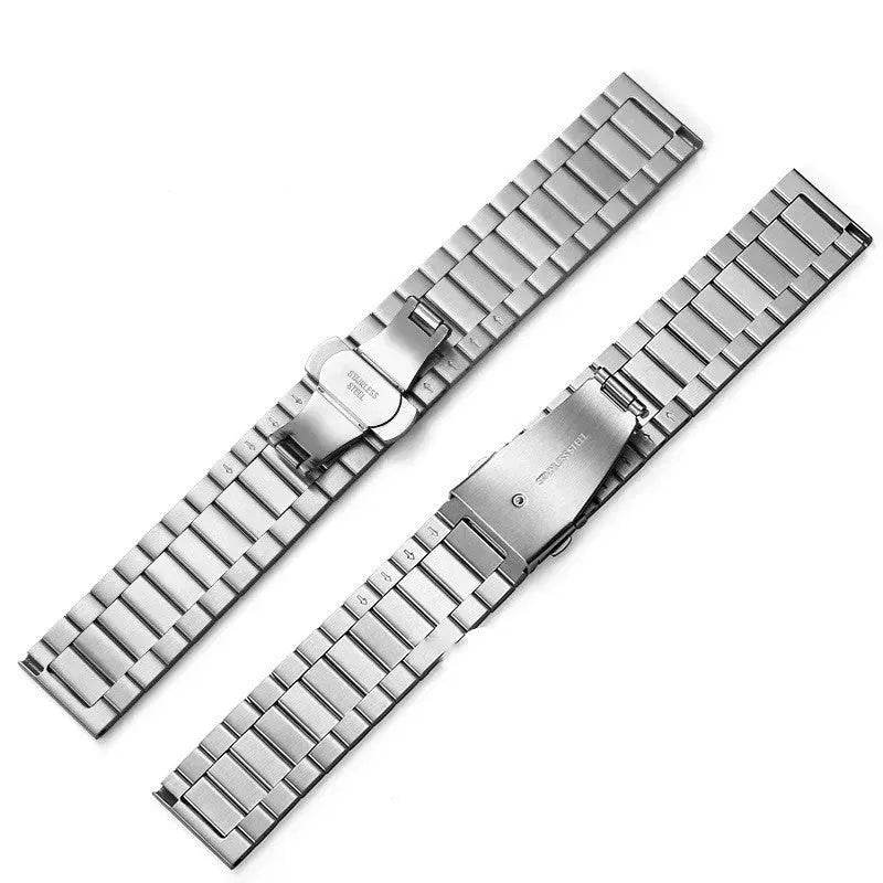 Replaceable Stainless Steel Apple Iwatch Black Chain Watch Band - Velora