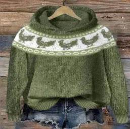 Digital Printing Dog Pattern Sweater Men - Velora