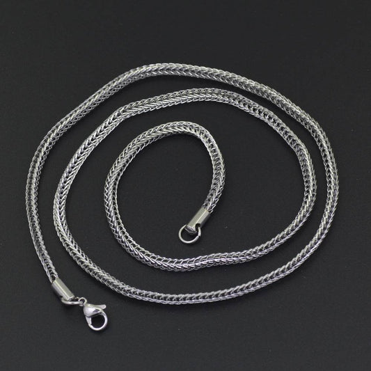 Vacuum Electroplating Stainless Steel Chain Necklace For Men And Women - Velora