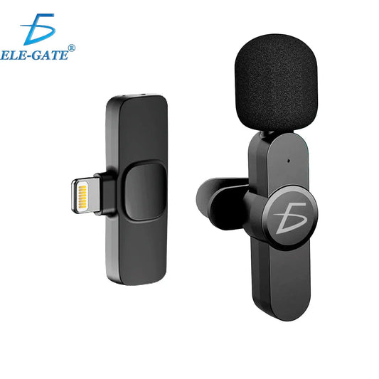 Portable Wireless Lavalier Microphone for iPhone & iPad Users - Velora