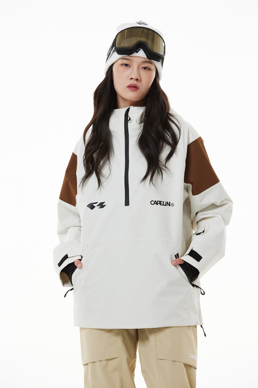 Gamma Unisex Pullover Snowboard Jacket - Velora