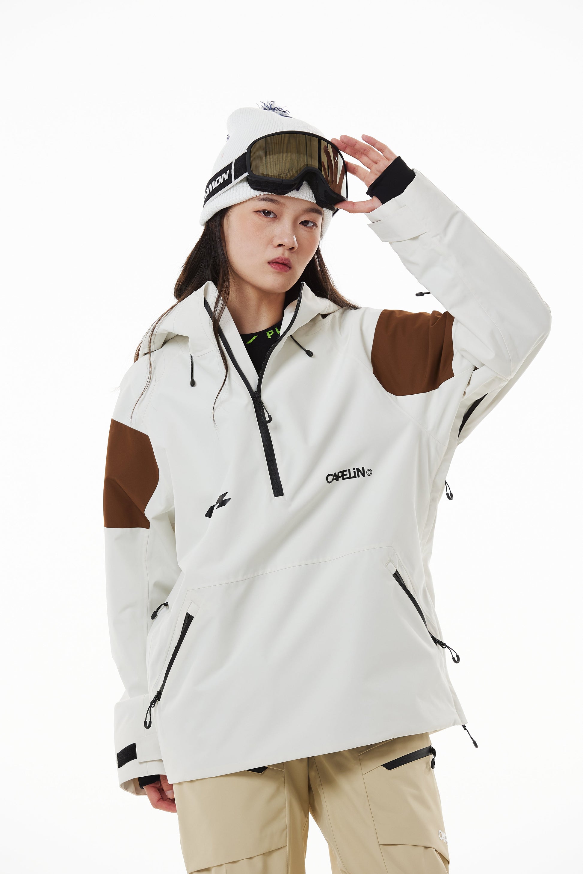 Gamma Unisex Pullover Snowboard Jacket - Velora