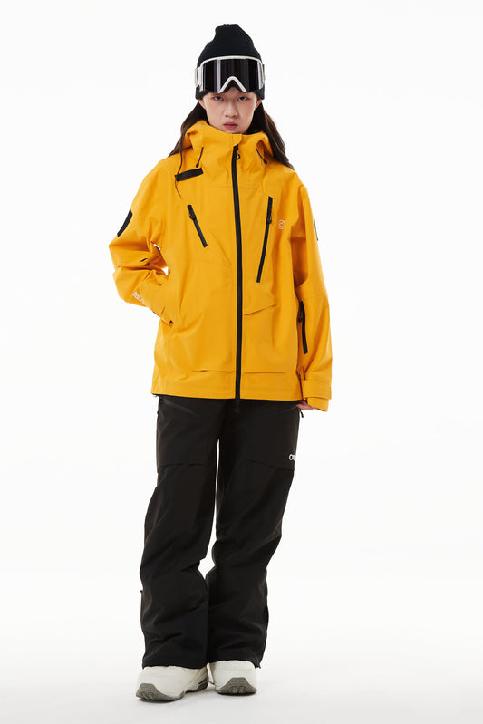 Alpha Unisex 3L Shell Snowboard Jacket - Velora