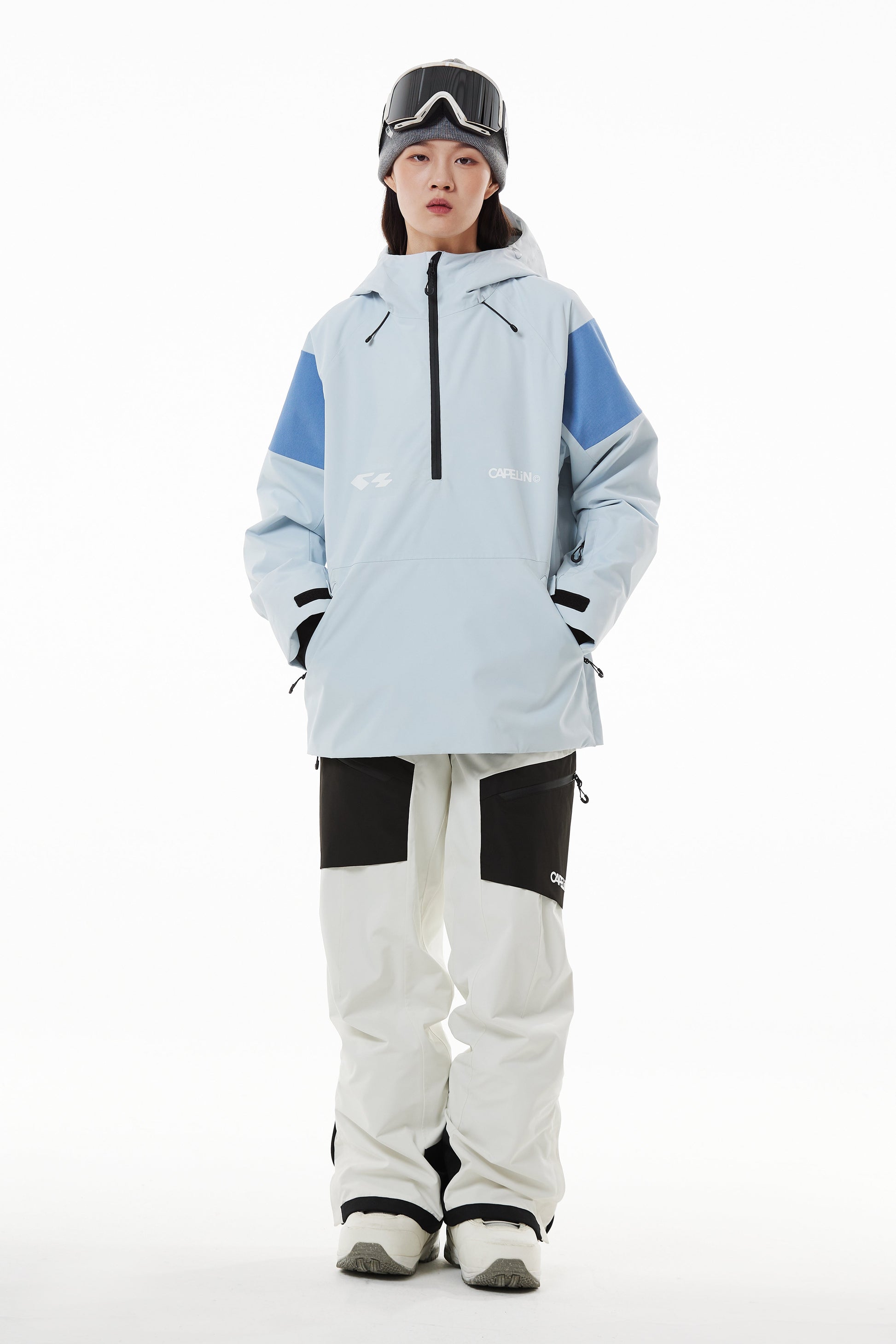 Gamma Unisex Pullover Snowboard Jacket - Velora
