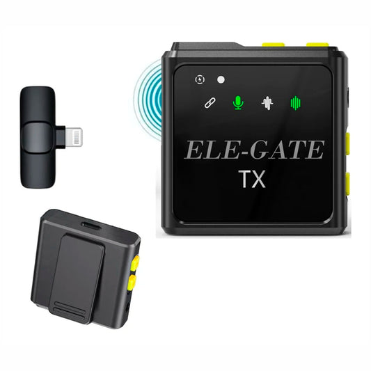 Professional Quality Wireless Lavalier Microphone for iPhone High Quality Sound - Velora