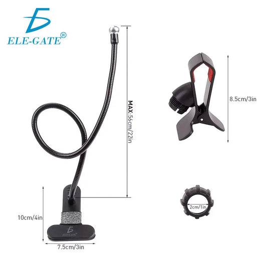 Universal 360° Smart Tracking Flexible Car Mobile Holder Smart Phone Accessories for iPhone Table Bed Universal Phone Accessory Velora