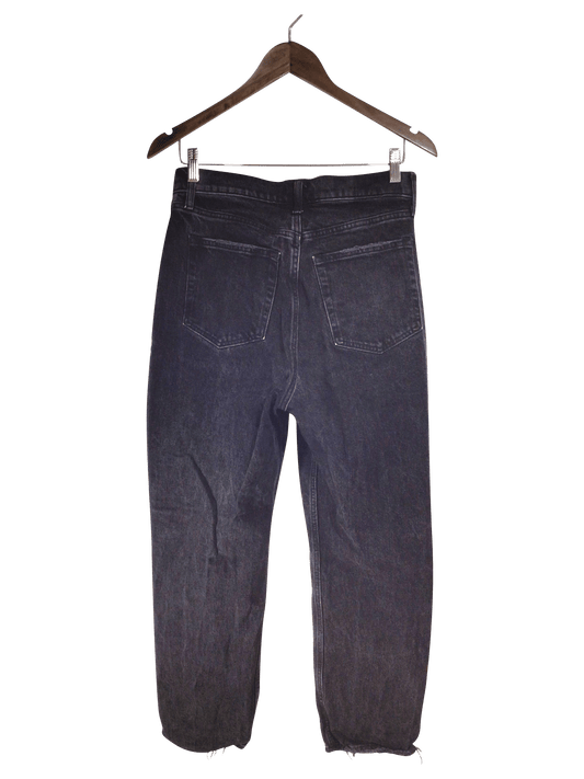 ABERCROMBIE & FITCH Women Straight-Legged Jeans Regular fit in Black - 28 - Velora Luxury Fashion