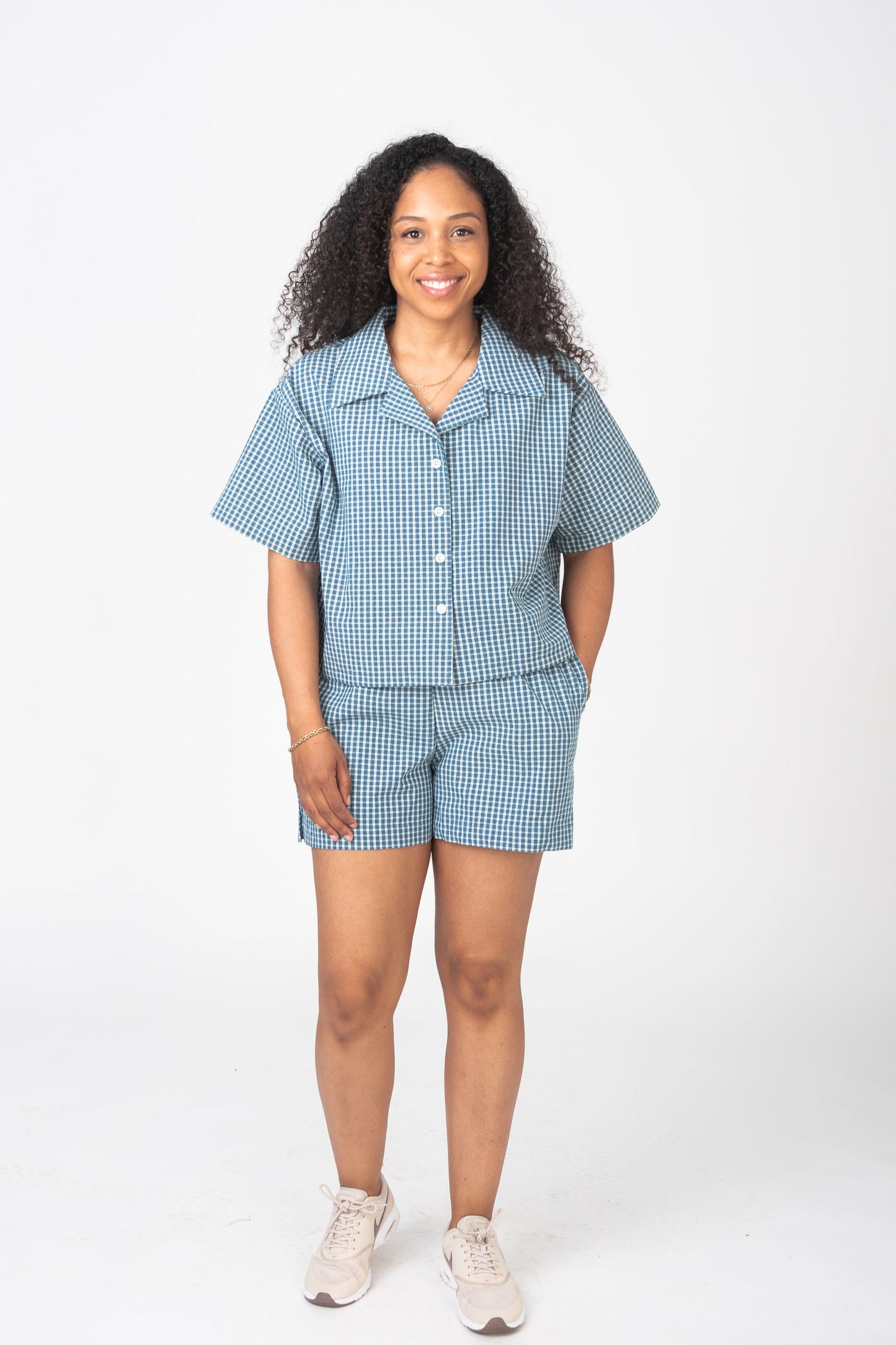 short boxer coton tartan