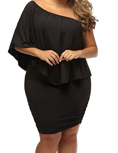 ADEWEL Women's Sexy Off Shoulder Multiple Dress Layered Party Cocktail Mini Dresses - Velora Luxury Fashion