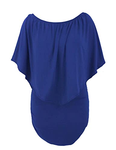ADEWEL Women's Sexy Off Shoulder Multiple Dress Layered Party Cocktail Mini Dresses - Velora Luxury Fashion